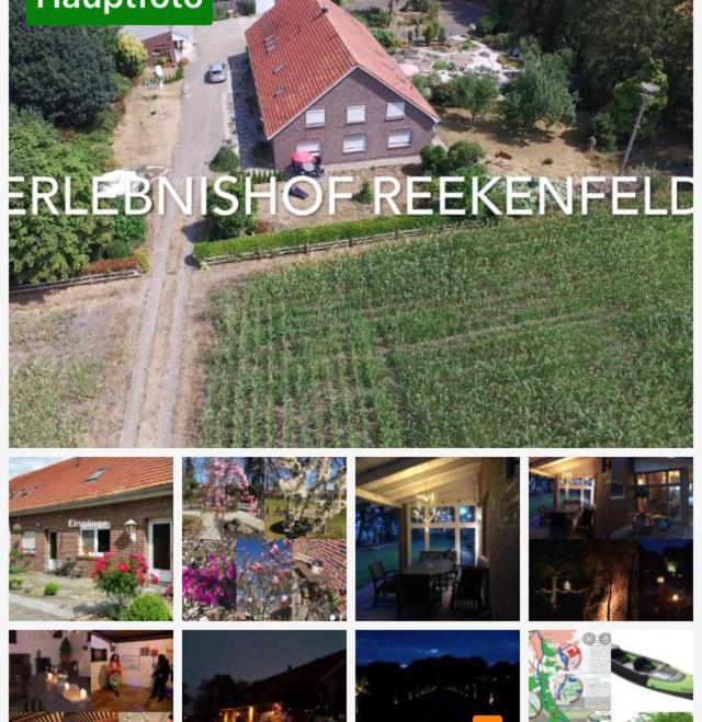 Erlebnishof Reekenfeld Wohnmobilstellplatz Otel Barssel  Dış mekan fotoğraf